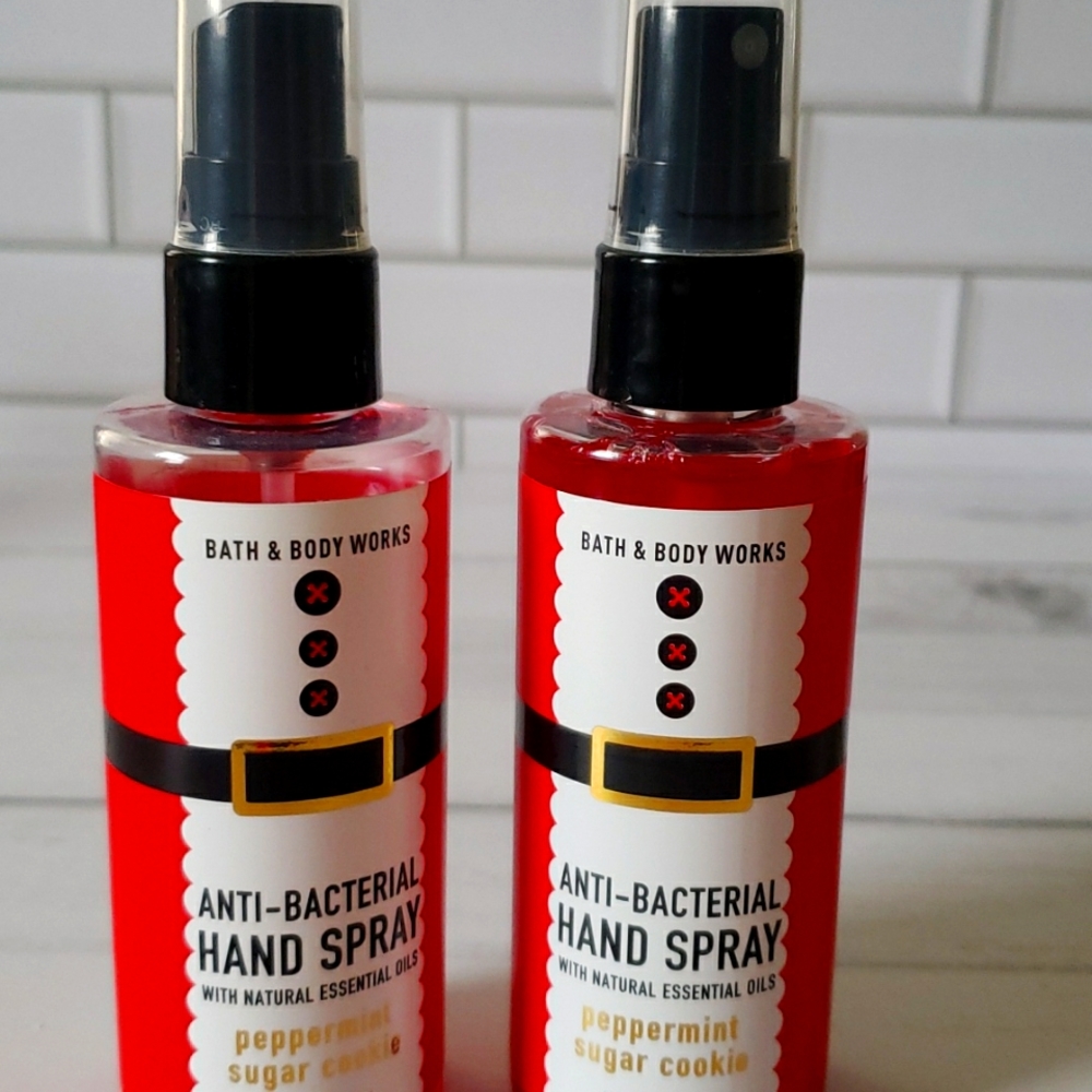 Bath and Body Works Sanitizer Spray Peppermint Sugar Cookie